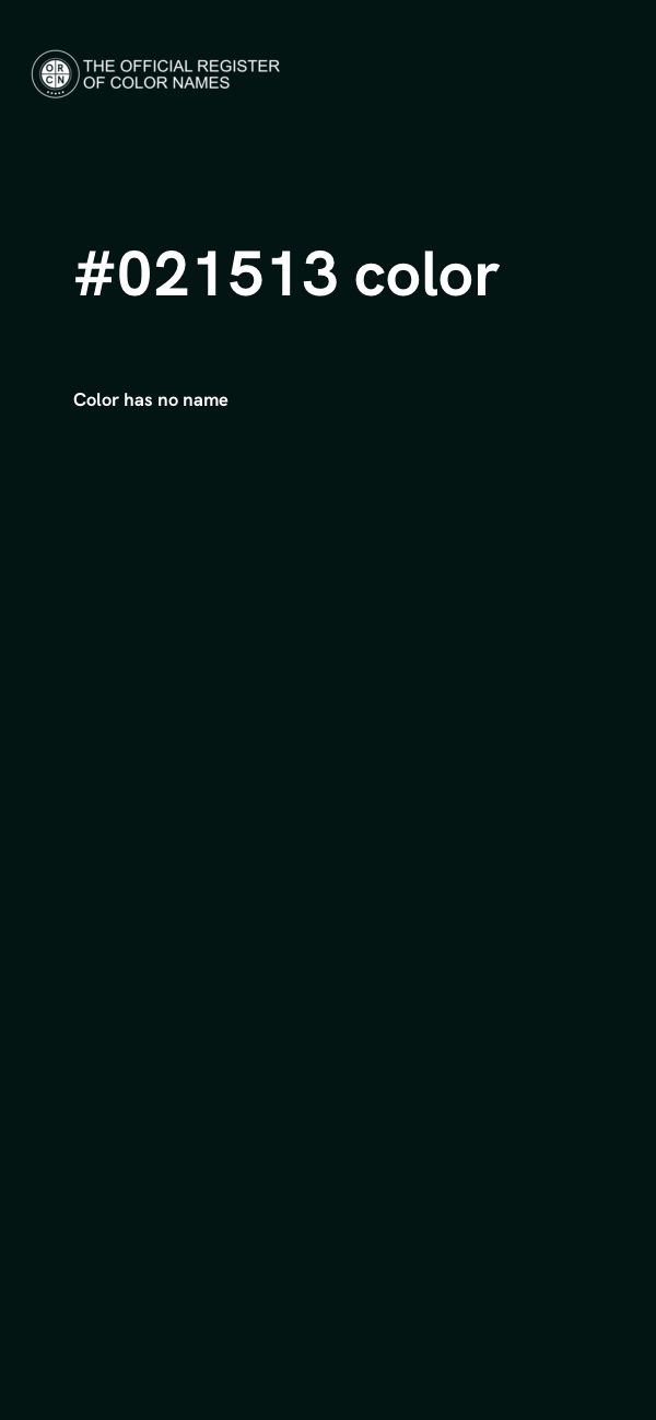 #021513 color image
