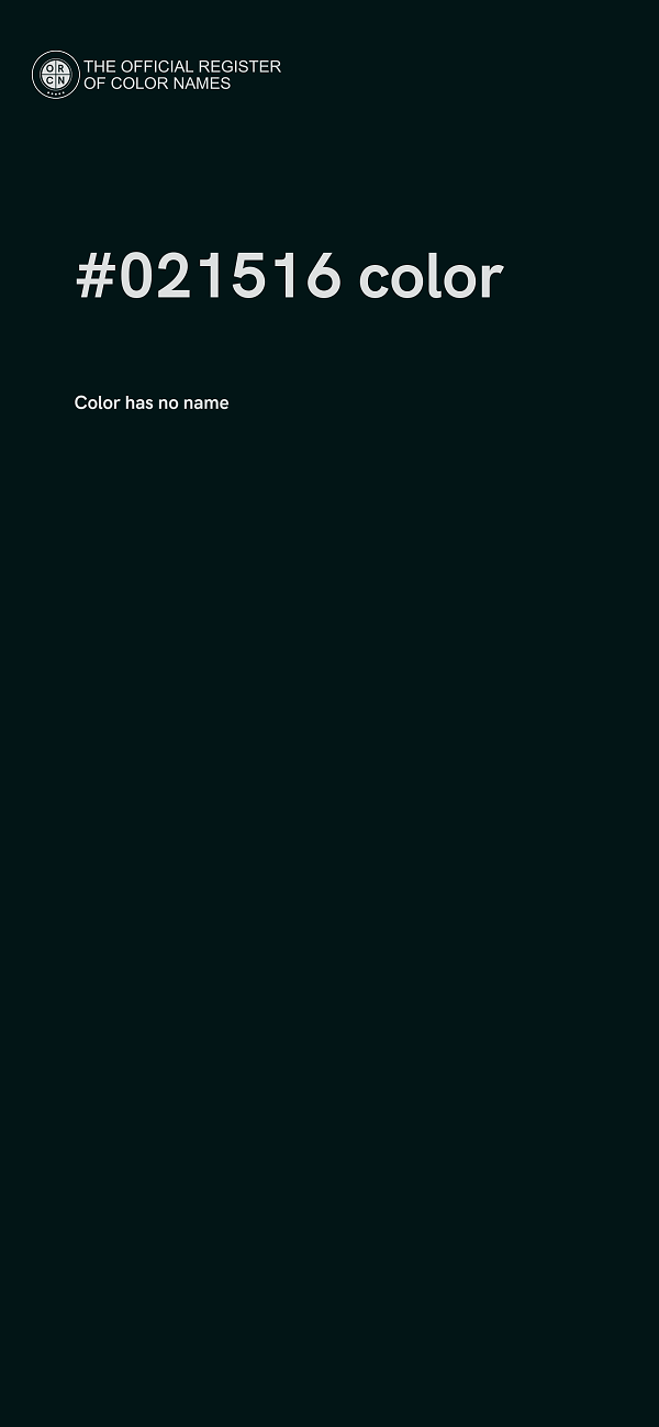 #021516 color image