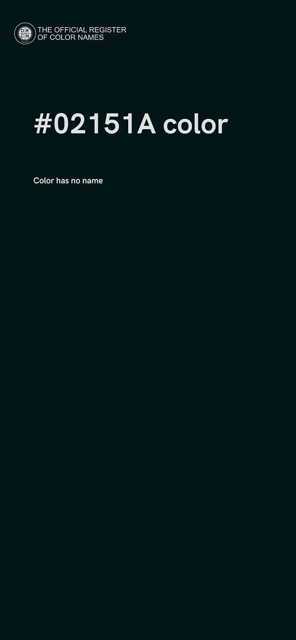 #02151A color image
