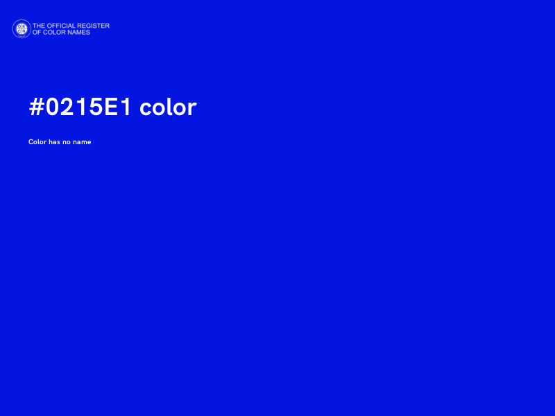 #0215E1 color image