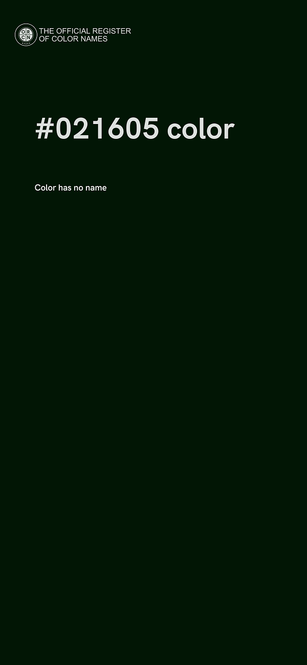#021605 color image