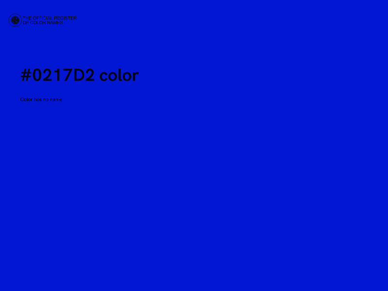 #0217D2 color image