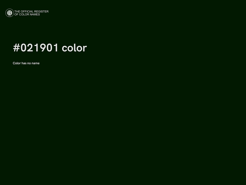 #021901 color image