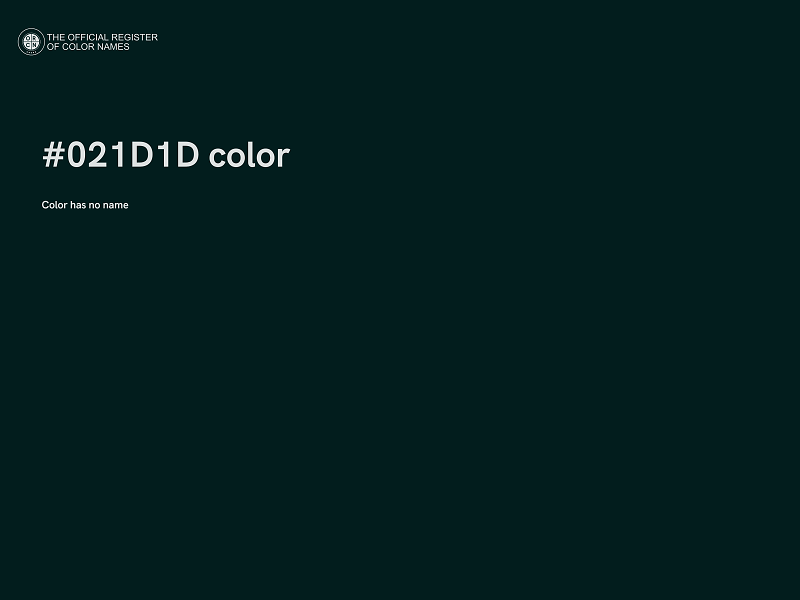 #021D1D color image