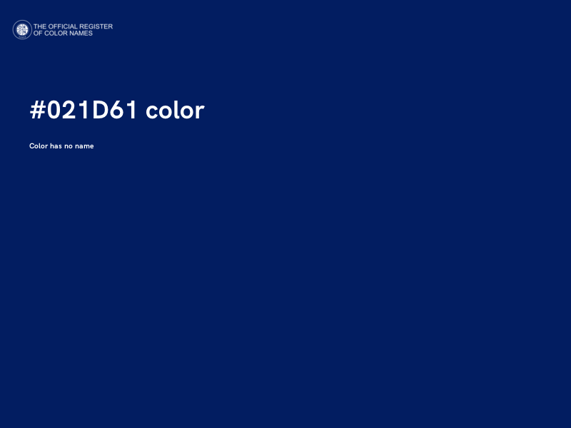 #021D61 color image