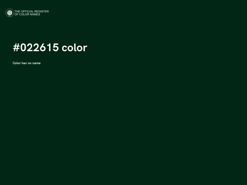 #022615 color image