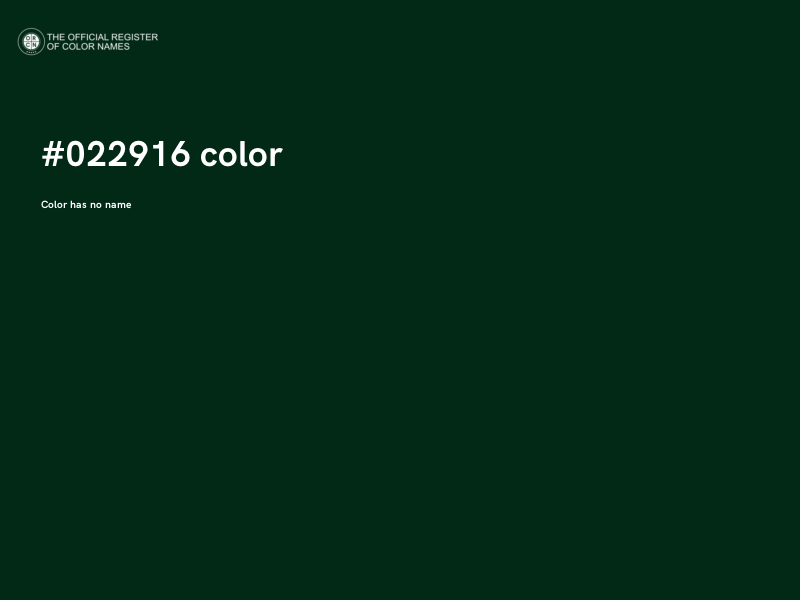 #022916 color image