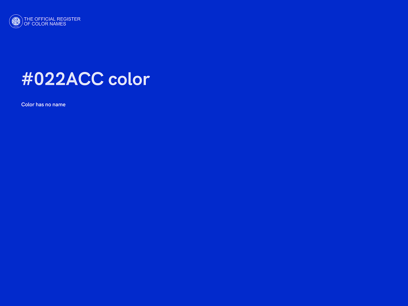 #022ACC color image