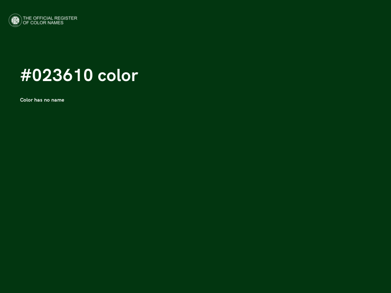 #023610 color image