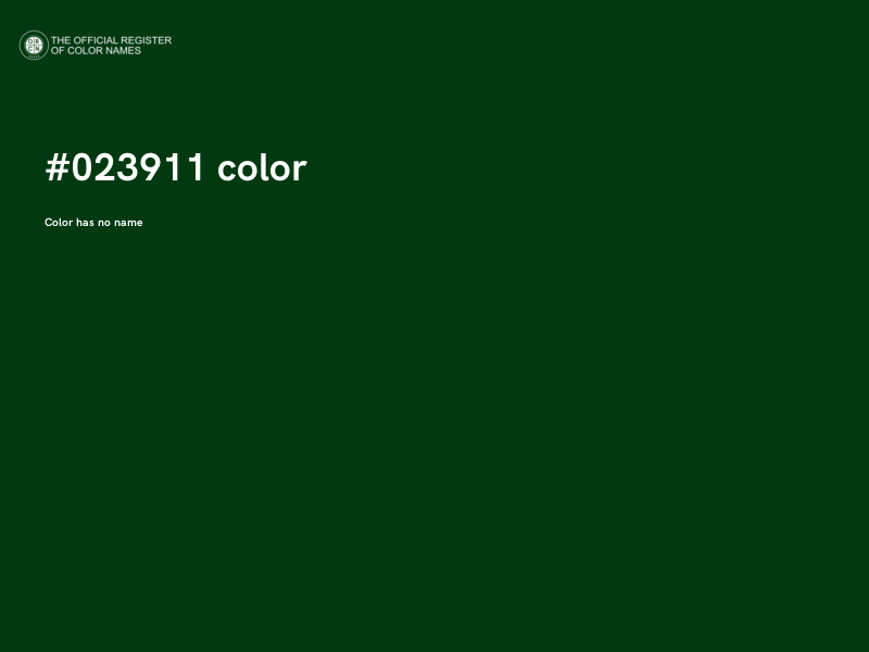 #023911 color image