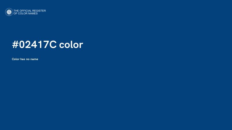 #02417C color image
