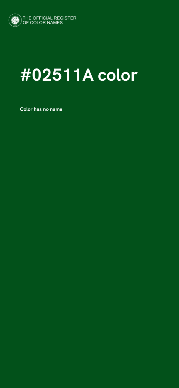 #02511A color image
