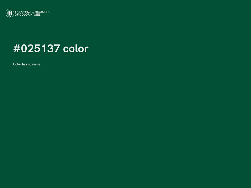 #025137 color image