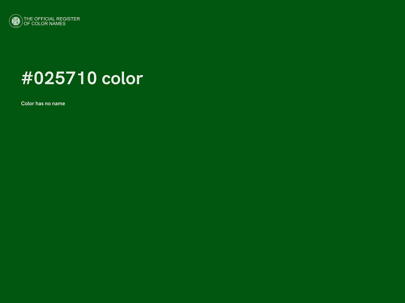 #025710 color image