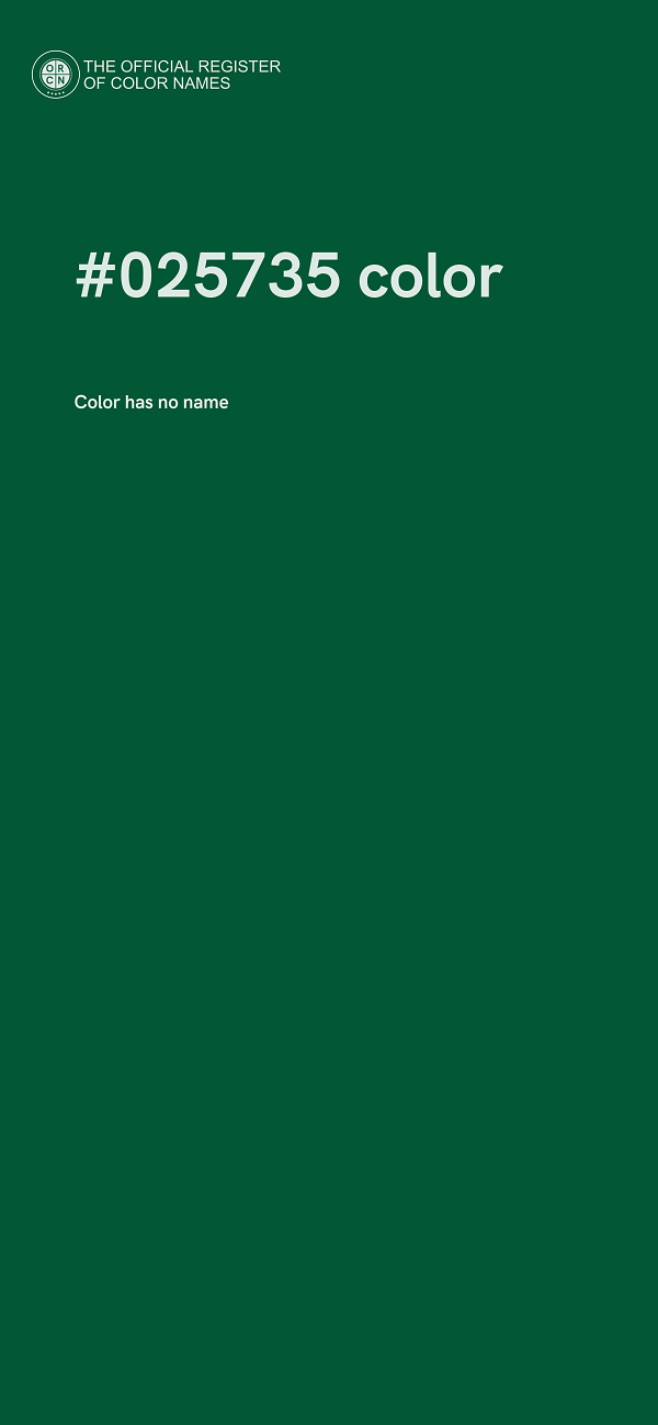 #025735 color image