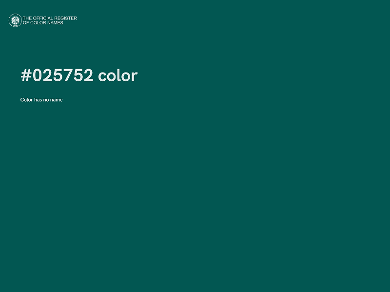 #025752 color image