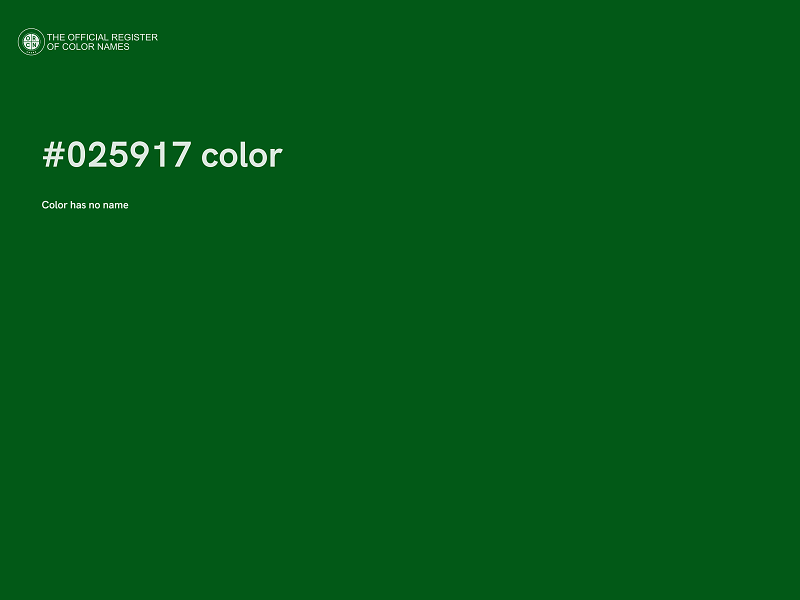 #025917 color image