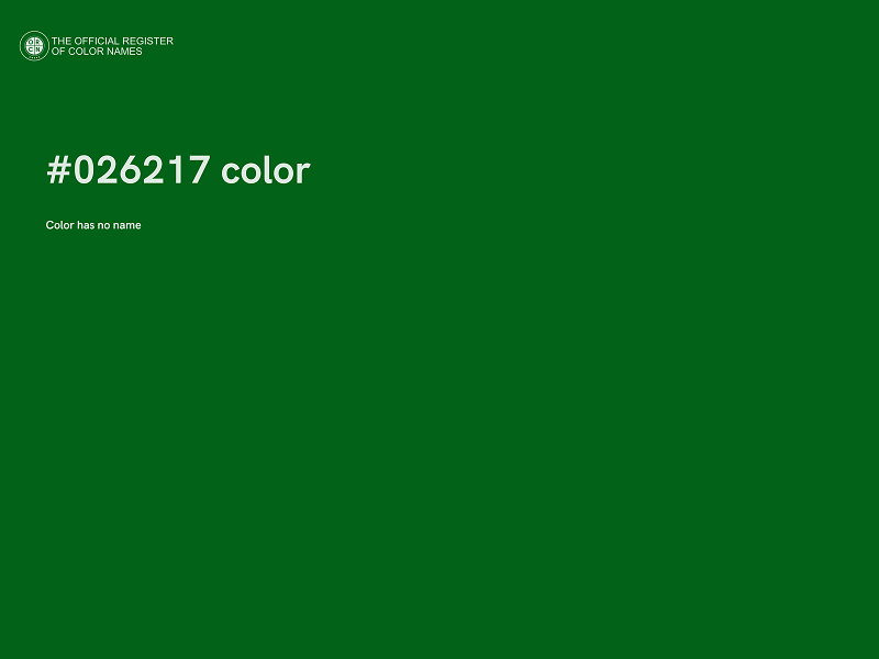#026217 color image
