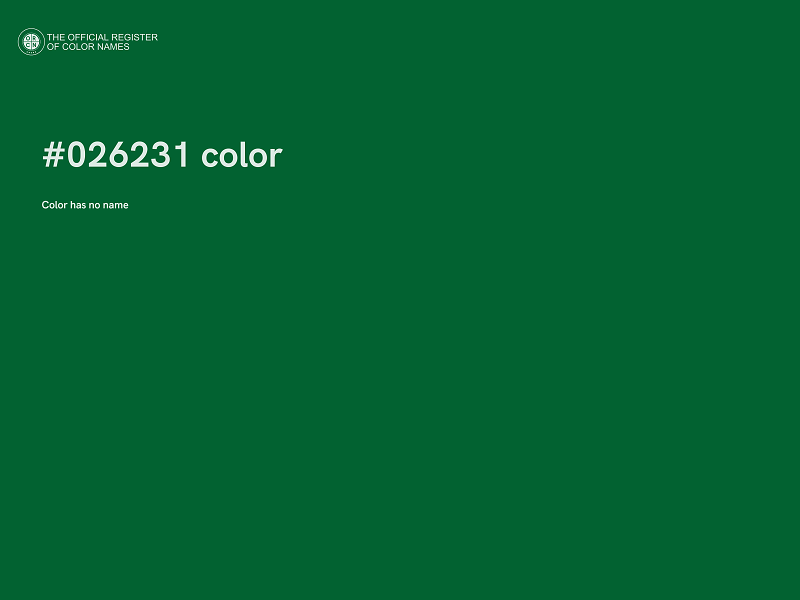 #026231 color image