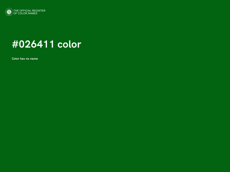 #026411 color image