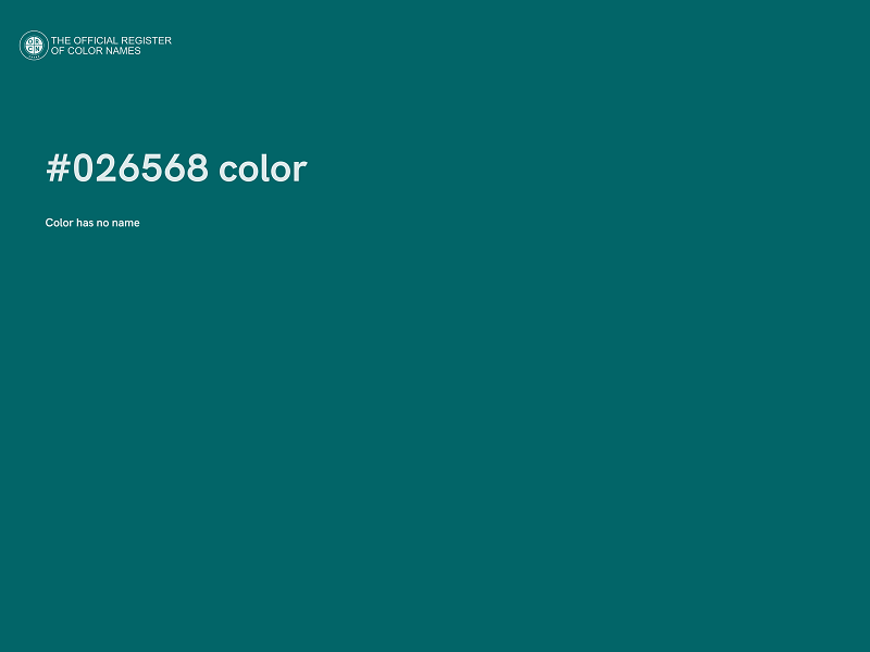 #026568 color image