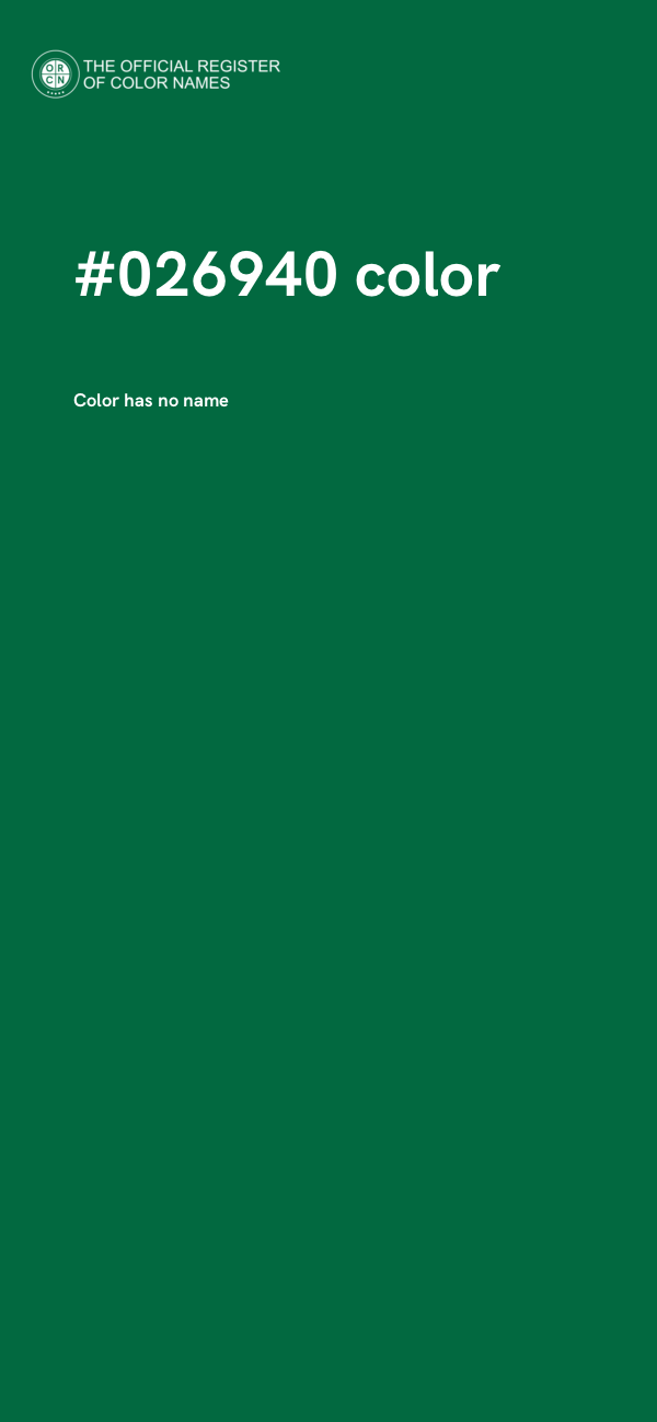 #026940 color image