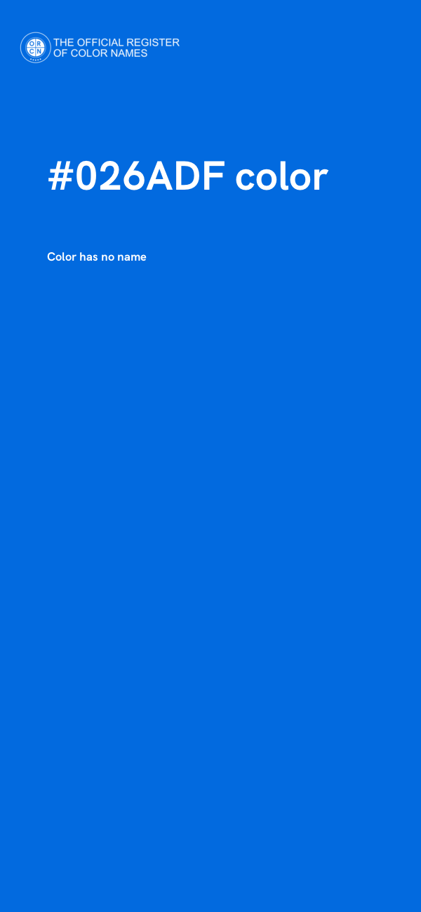 #026ADF color image