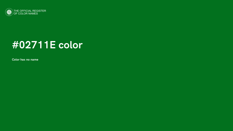 #02711E color image