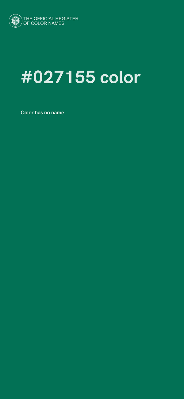 #027155 color image
