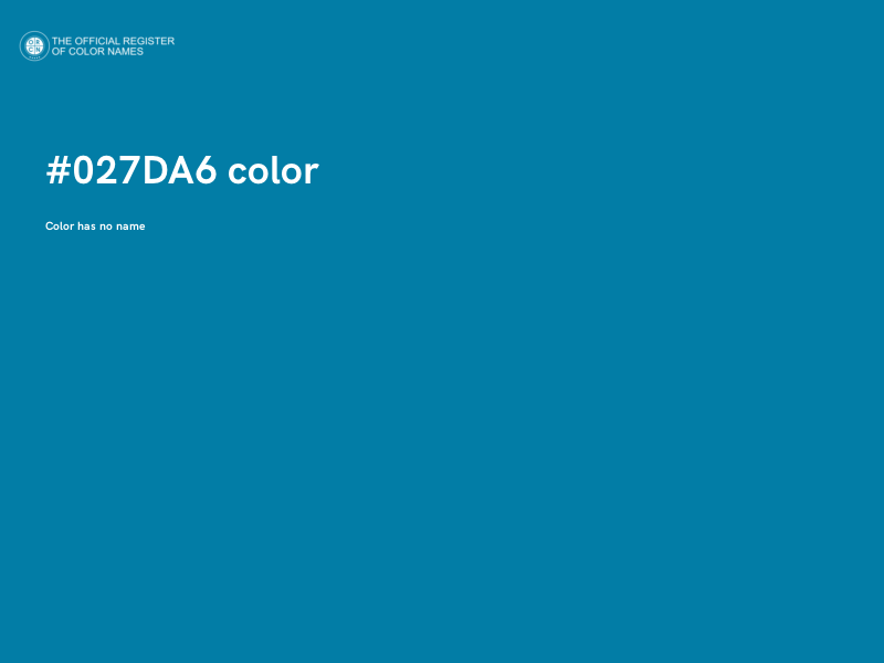 #027DA6 color image
