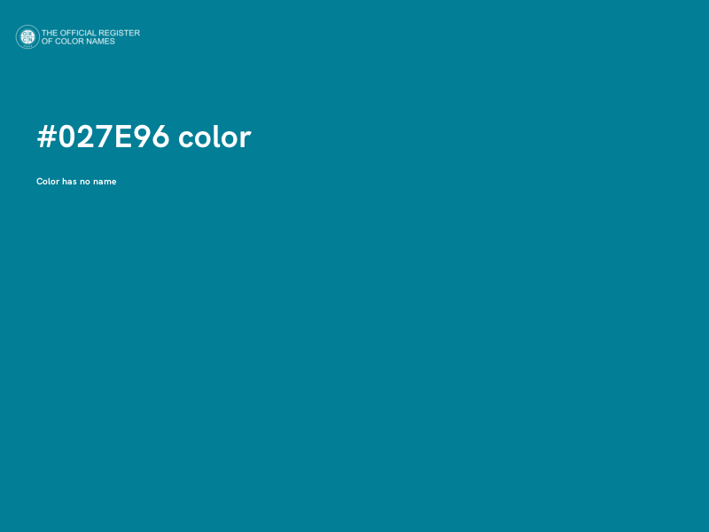 #027E96 color image
