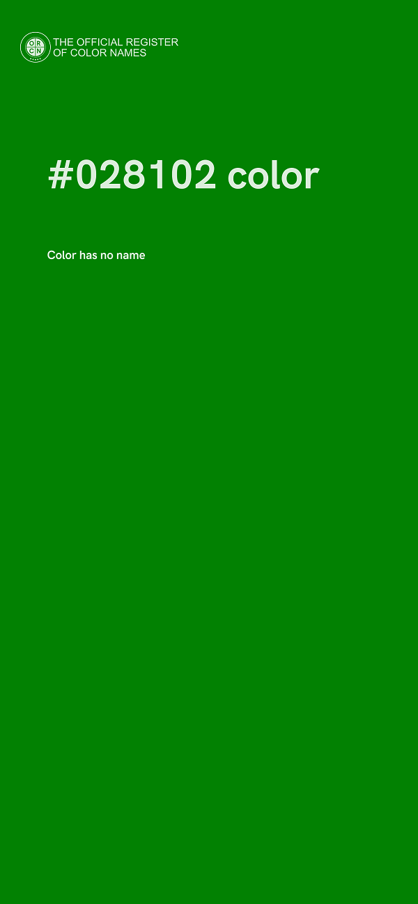 #028102 color image