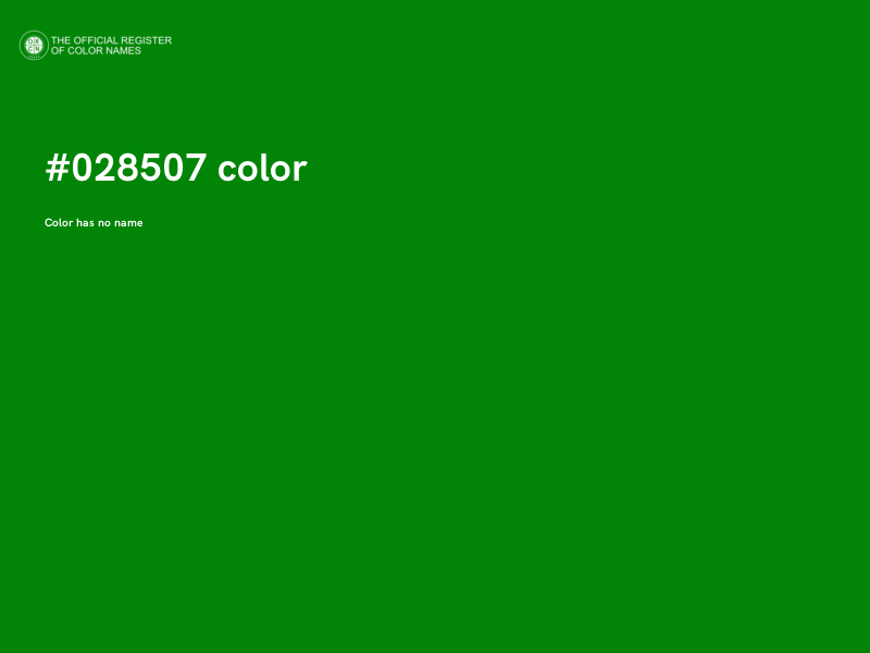 #028507 color image