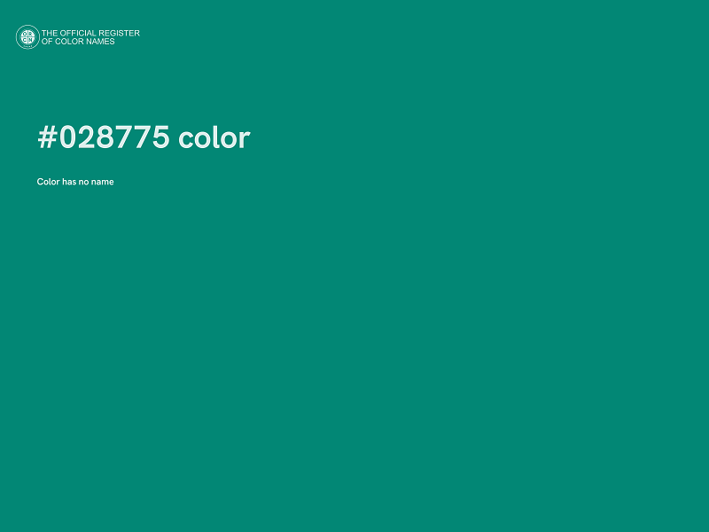 #028775 color image