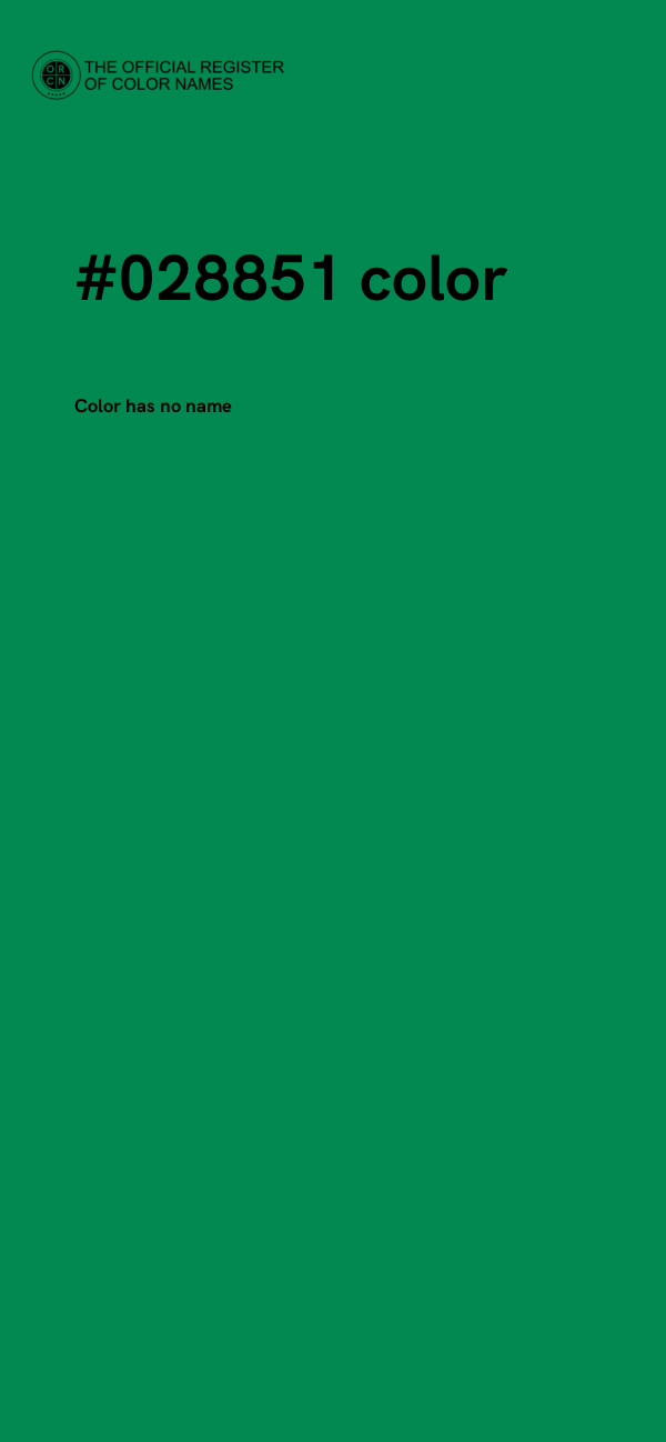 #028851 color image