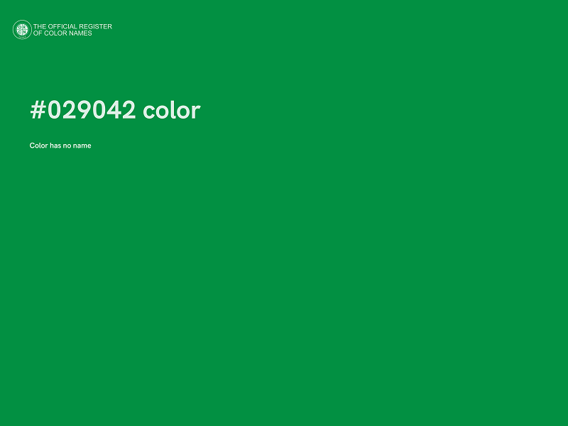 #029042 color image