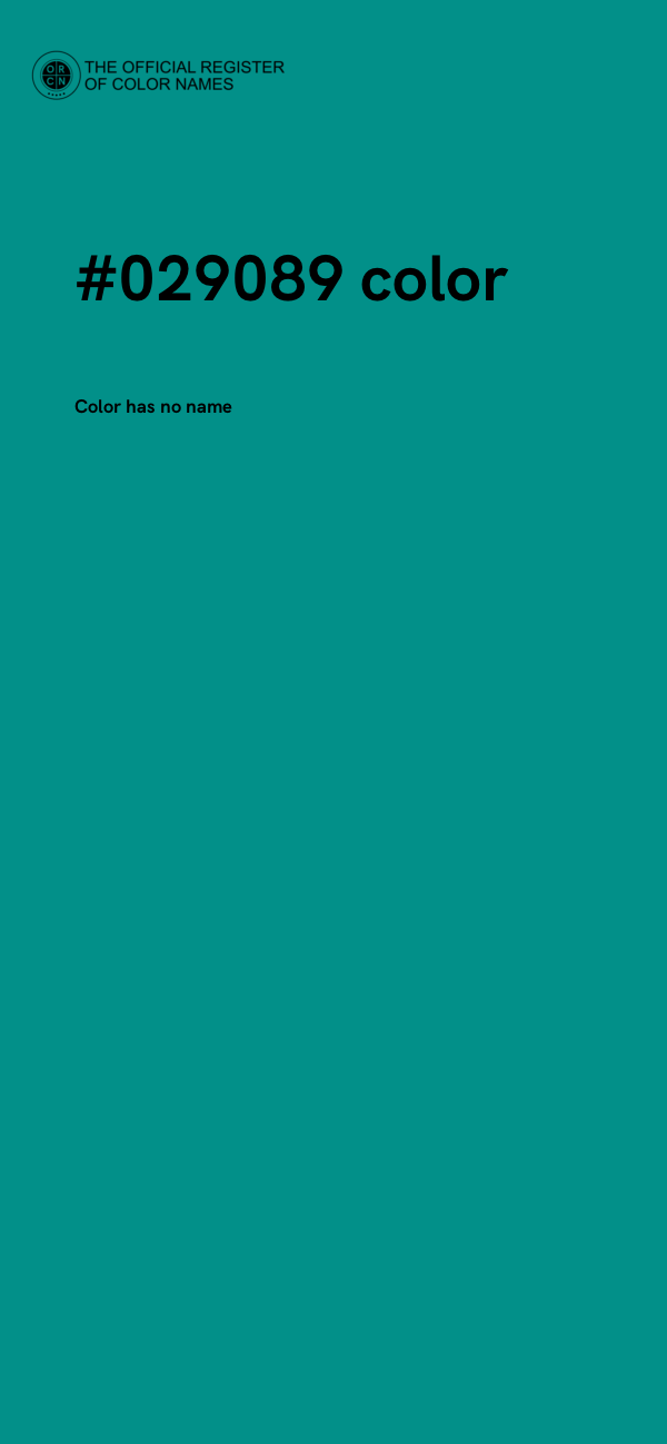 #029089 color image