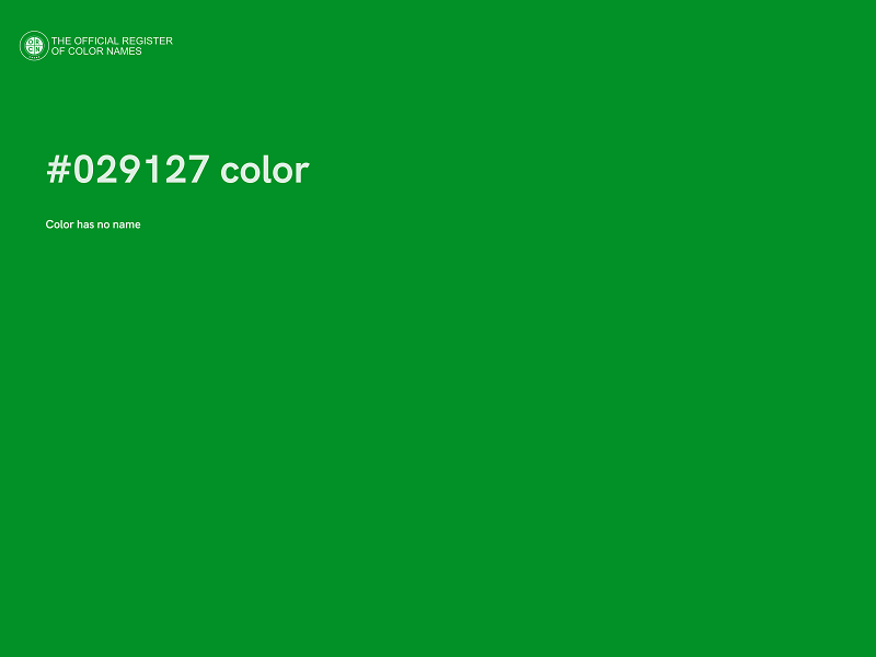 #029127 color image