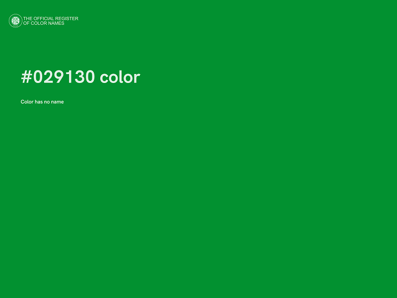 #029130 color image