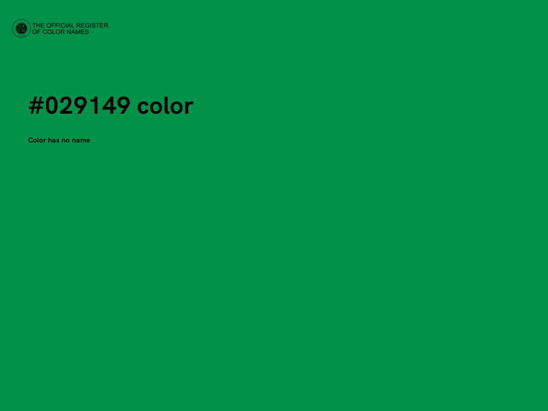 #029149 color image