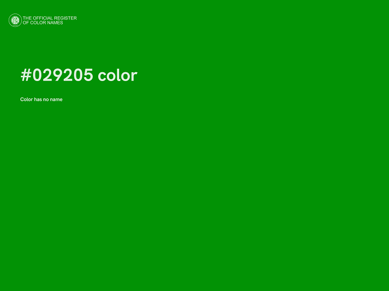 #029205 color image