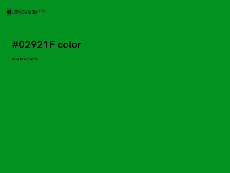 #02921F color image