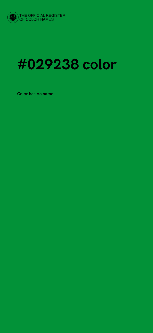 #029238 color image