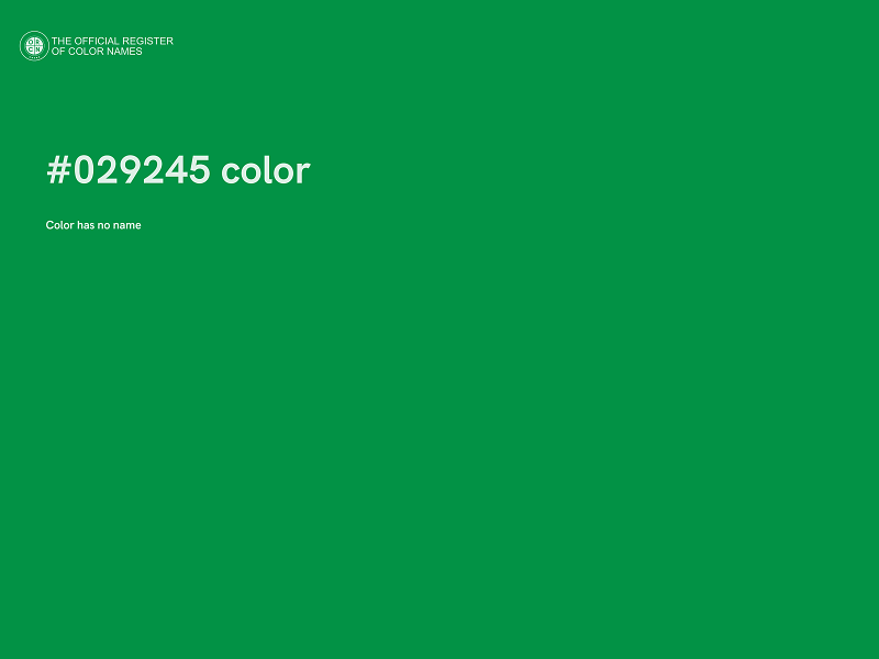 #029245 color image