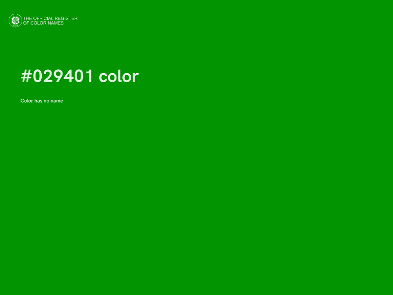 #029401 color image