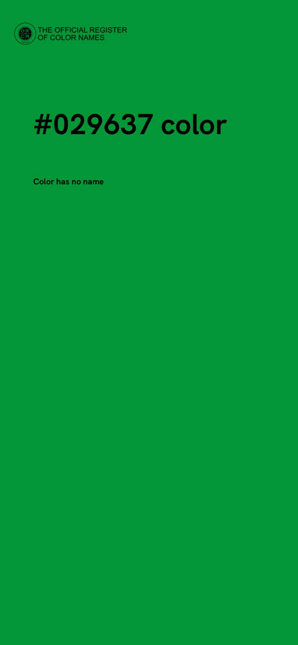 #029637 color image