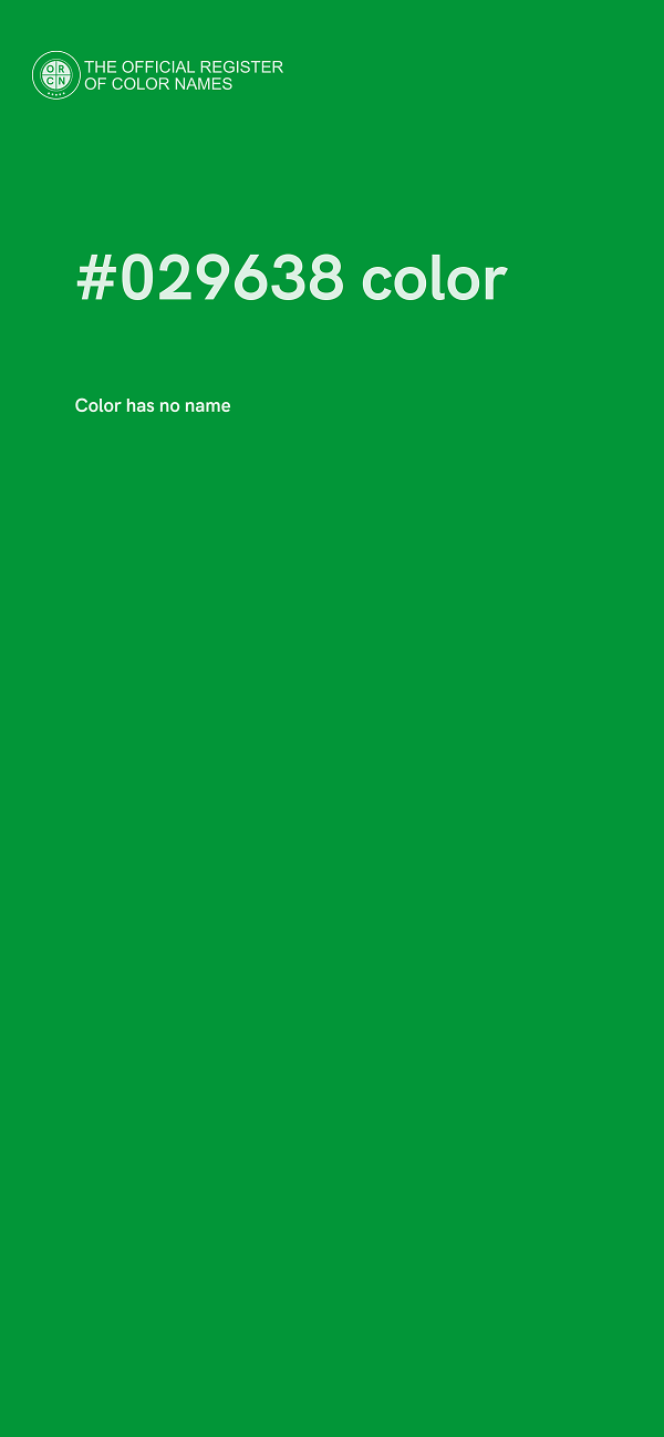 #029638 color image