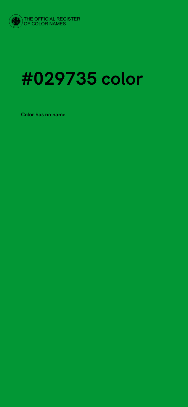 #029735 color image