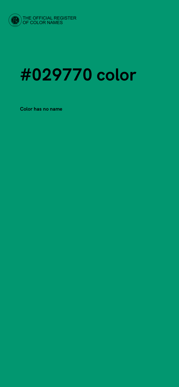 #029770 color image