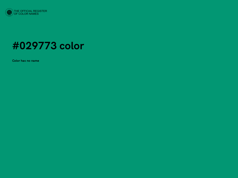 #029773 color image